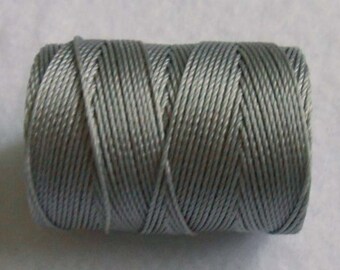 C-Lon 0.5mm Beading Cord, Silver