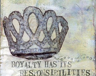 Responsibilities a Petite Print
