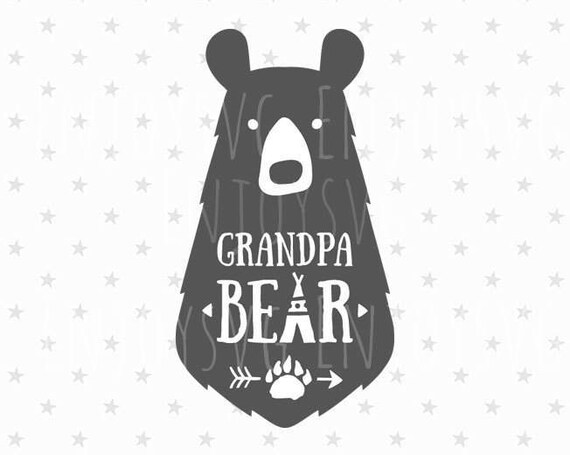 Download Grandpa Bear SVG Greandfarther Bear SVG Files Grandpa Bear SVG