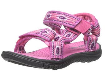 Teva Sandals, Teva Shoes, Hurricane 3, Pink Sandals, Flip Flop, Teva Monterey Raspberry (Size 7 US Big Kids)