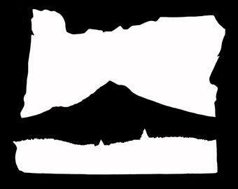 Mt Hood Oregon Vinyl Decal