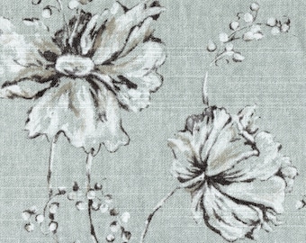 Standard Sham, Tailored, Summer's Night Spa Green Floral