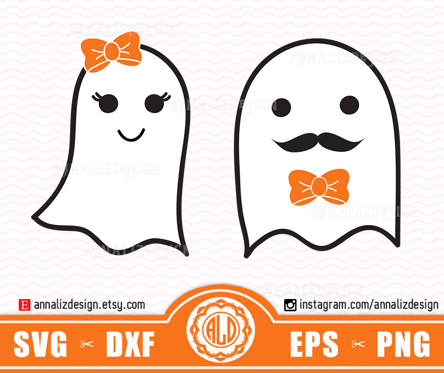 Download Ghouls SVG Girl ghost svg Boy ghost svg Spooky svg Little