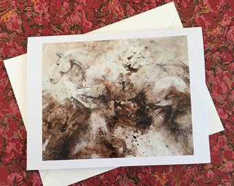 Leap of Faith Greeting Cards