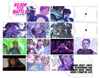 overwatch postcard set Limited Edition