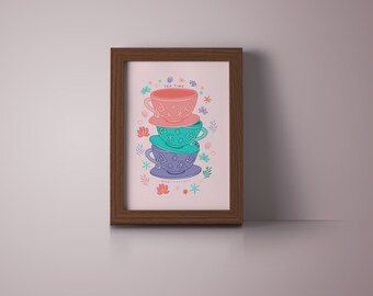 Mad Hatter's Tea Party Printable