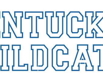 Kentucky Wildcat text