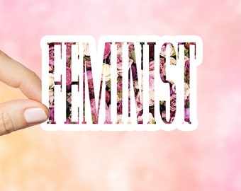 Feminist Sticker, Be A Nice Human, Be Kind, Nasty Woman, Equality, Feminist, LGBTQ, Laptop Stickers, Car Stickers, Vinyl Stickers, S203