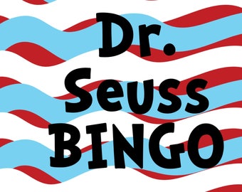 Dr. Seuss BINGO with calling cards