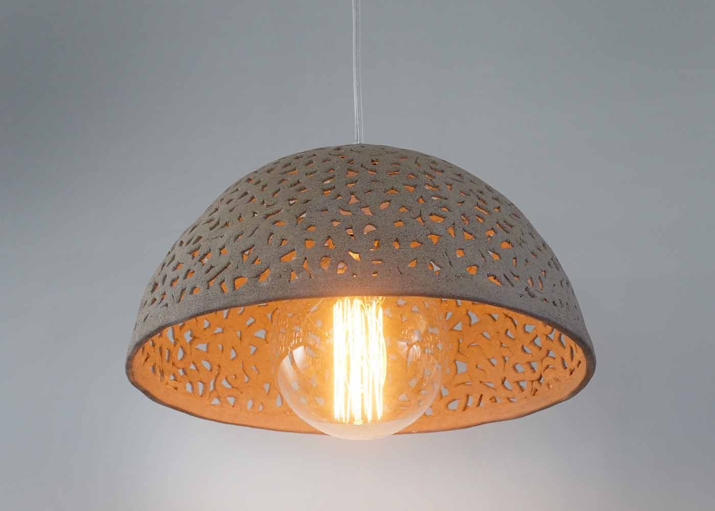 Ceramic lamp shade. Dome pendant light. Pendant lighting for Clay Lamp Shade
585eri Ceramic lamp shade. Dome pendant light. Pendant lighting for Clay Lamp Shade
585eri