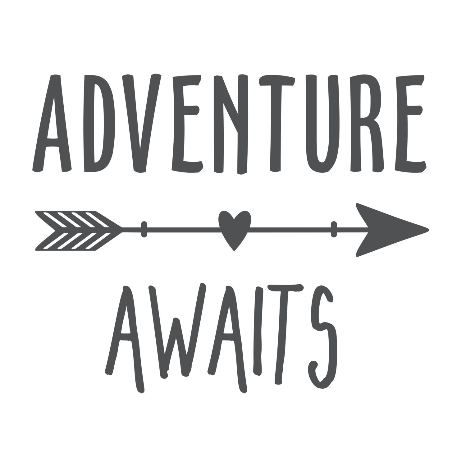 Life is an Adventure Wall Decal | Adventure Awaits Wall Decal | Baby