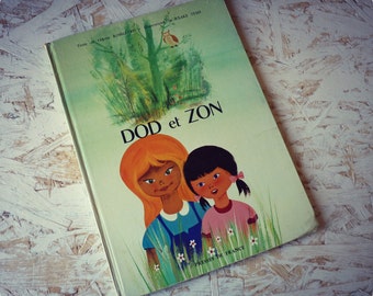 Children's book - "Dod and Zon" - vintage 1965 illustrated filettes stories