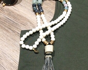 Horsehair Tassel Necklace