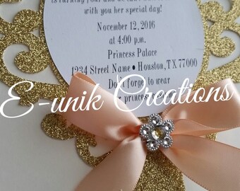 Princess Mirror Invitations 8