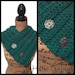 Chunky Crochet Cowl with Buttons Pattern, Tutorial Crochet Pattern, Cowl How to Guide, DIY Craft Tutorial Instant PDF Download, Chunky Cowl