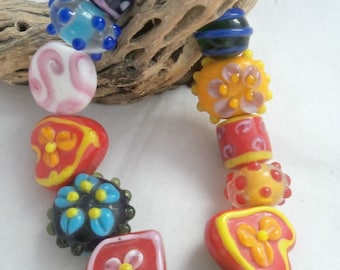 Lampwork Assorted Beads (1932)