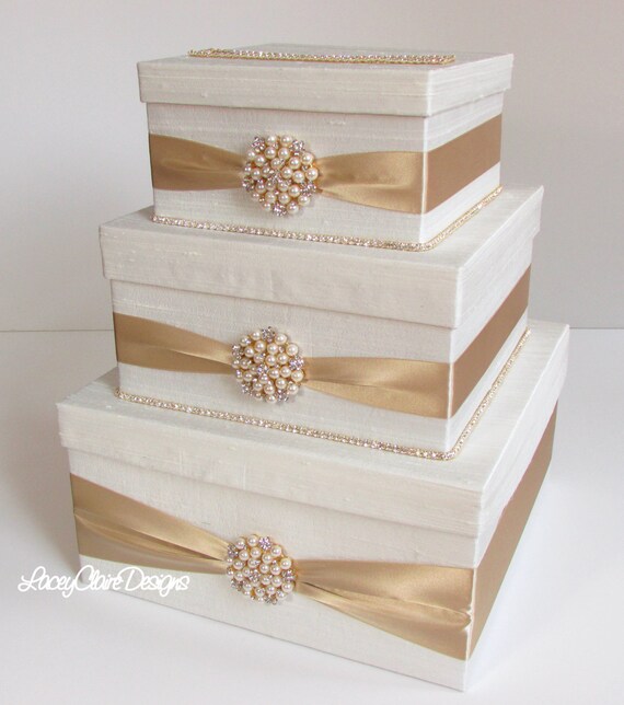 Wedding Card Box Bling Card Box Rhinestone Money Holder