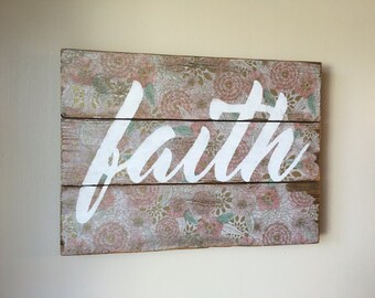 faith sign hope gift inspirational gift cancer support gift faith gift christian decor christian sign christian gift inspirational sign
