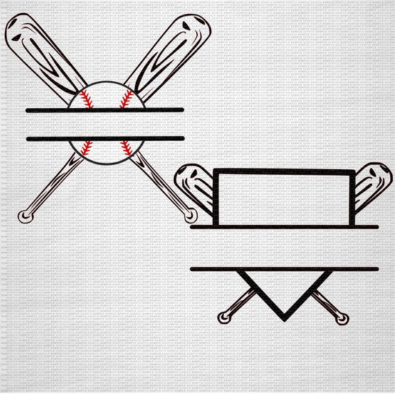 Download Baseball Monogram Svg Baseball Svg Baseball Home Plate Svg