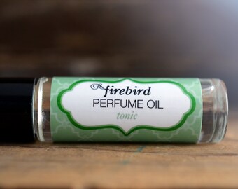 Tonic Perfume Oil, Juniper, Lime, Pine Needles