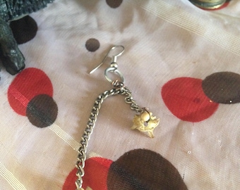 Snake Vertebrae Dangle earring
