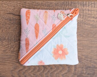 Origami zipper pouch - notions - coin purse
