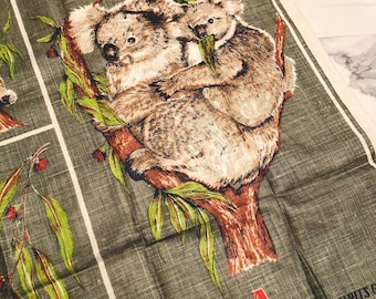 Vintage Koala Tea Towel