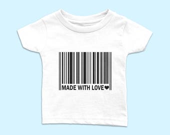 Funny Barcode Baby T-shirt
