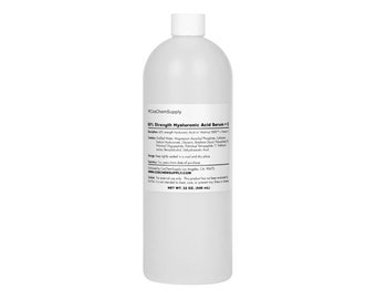 Bulk 60% Hyaluronic Acid Matrixyl 3000 Vitamin C Serum 32 oz