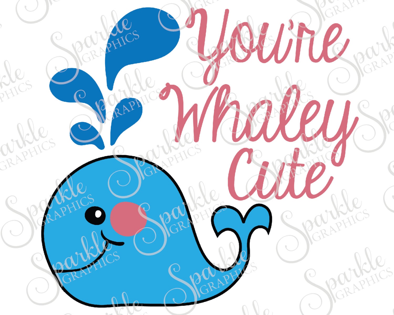 Download You're Whaley Cute Whale Kids SVG Baby Shower SVG Baby SVG