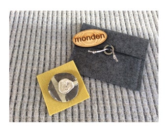 Uniquely Beautiful Artist-made Handcrafted Brooch