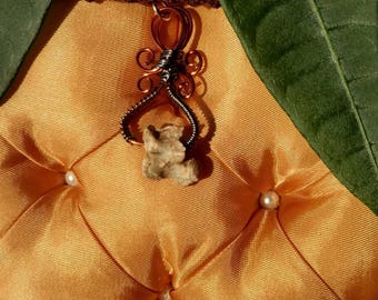 Snake Vertebrae Wire Wrap Choker