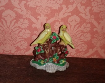 12th scale dolls house Canaries Ornament