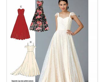 Wedding dress pattern McCall's M7718