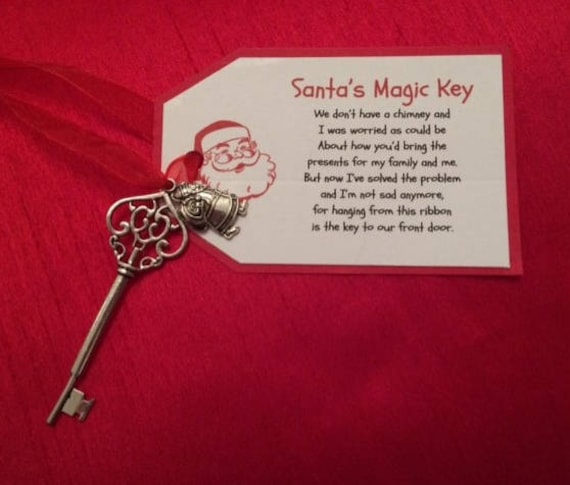 Personalised Santa's Magic Key Personalized Santa's