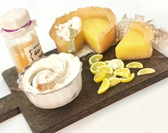 Lemon Pie - Preparation Board
