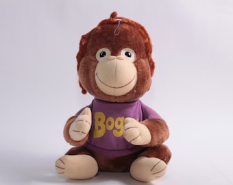 Shirt Tales Plush Bogey The Monkey - Great Shape! ~ Pink Room ~ 160920