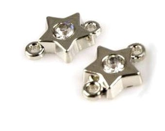 2 connectors jewelry Crystal star