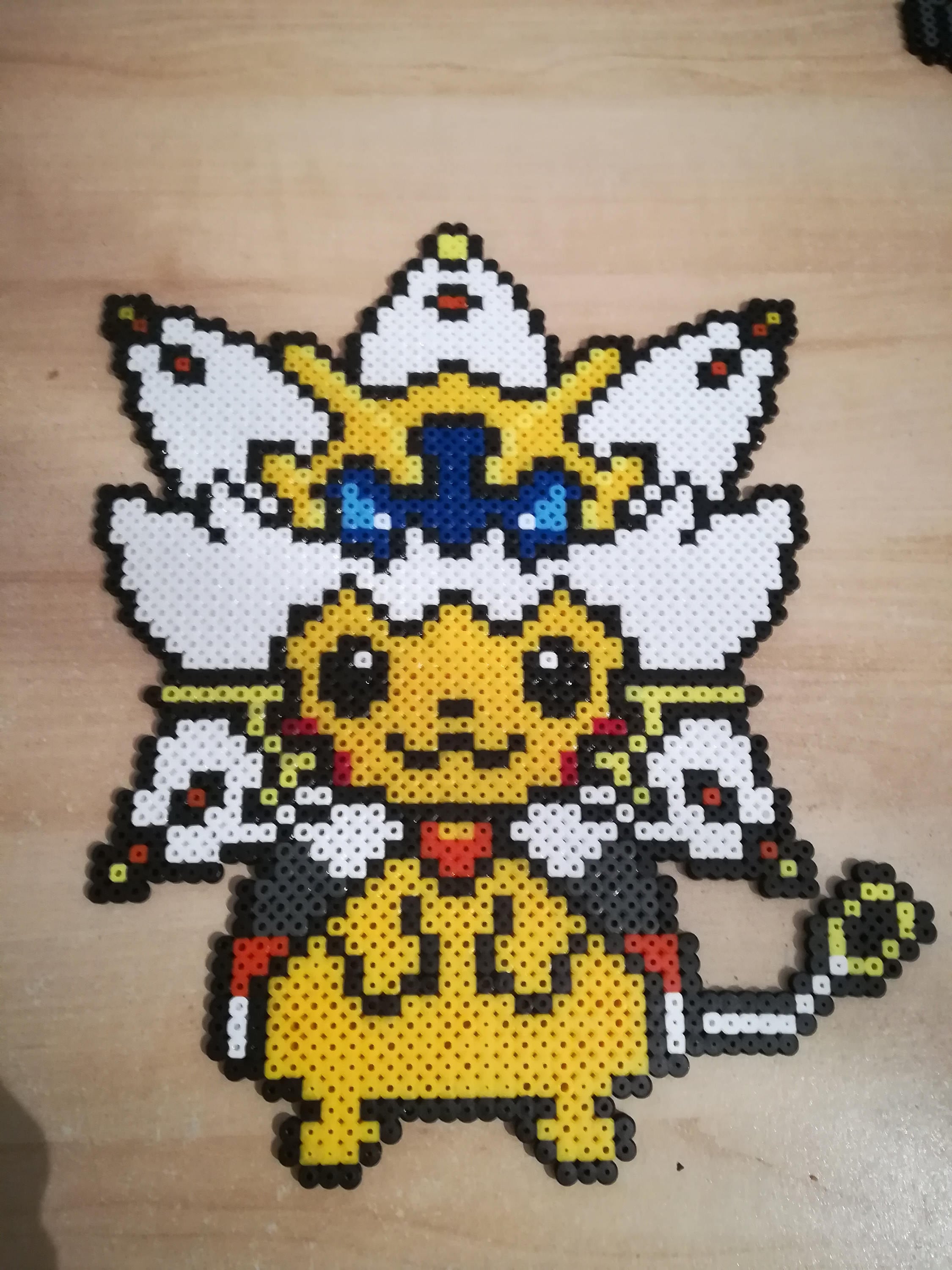 Pixel Art / Perler Beads Pokemon Pikachu Solgaleo
