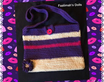 Crochet purse for girls!