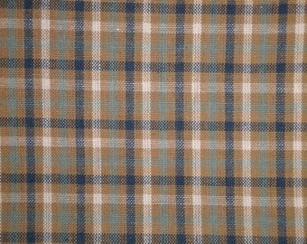 Homespun Material | Check Material | Cotton Material | Primitive Material | Rag Quilt Material | Home Decor Material