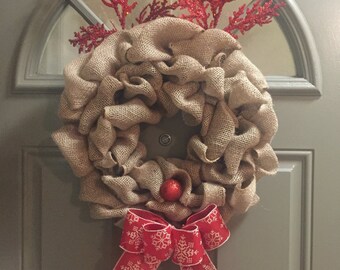 Rudolph Reindeer Wreath