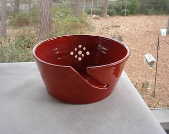 Yarn Bowl, Crochet Bowl, Knitting Bowl