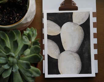Shades of grey. 5 x 7 watercolor