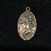 Sterling Saint Christopher Charm/Pendant - CA 1960's - Item# PND224