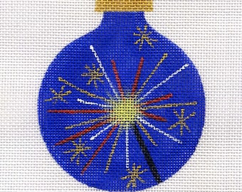 Sparkler Needlepoint Ornament - Jody Designs B7-02