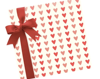 Hearts - Wrapping Paper