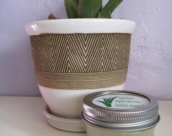 4 oz Organic Aloe Vera Gel - Salve - Burn Relief - Moisturizing Gel - Natural and Fresh