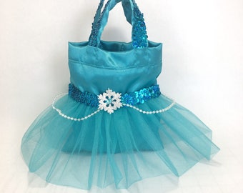 12 Frozen Inspired Tutu Favor Bags