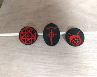 full metal alchemist Crest 3D print